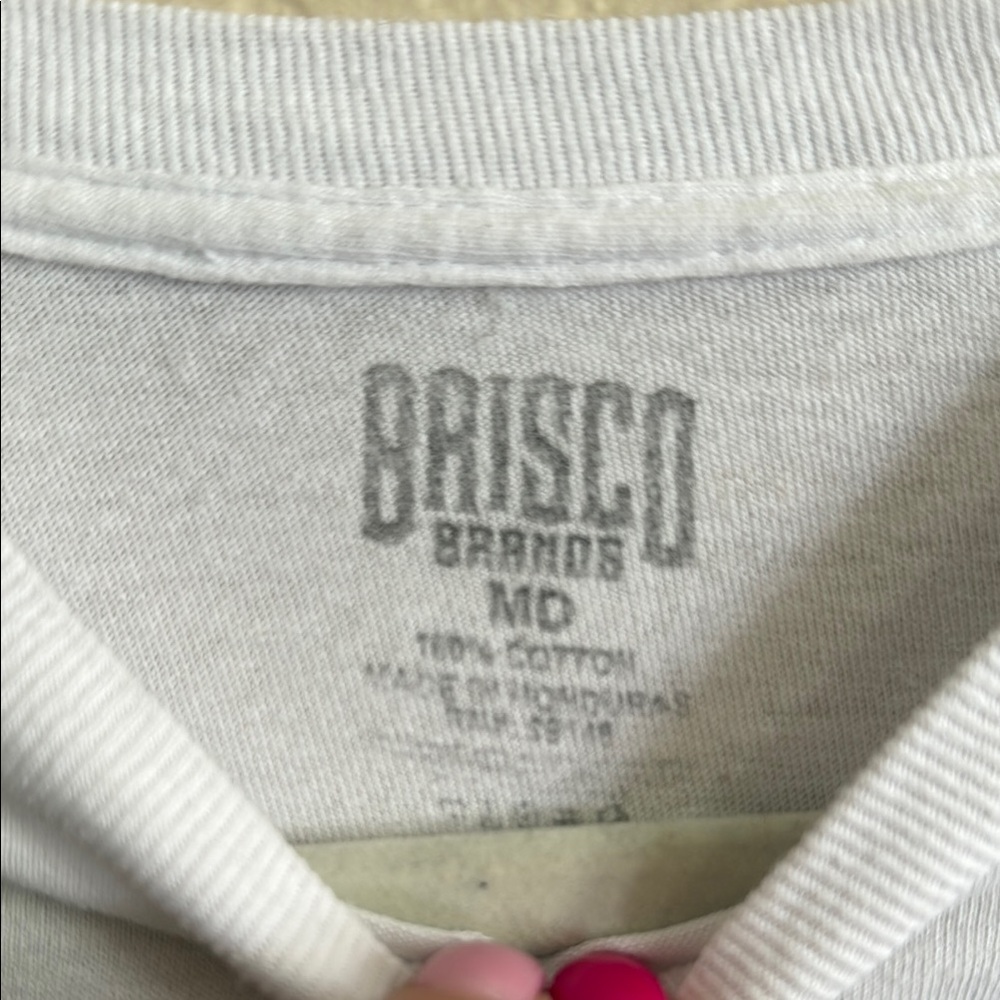 White Graphic T-Shirt with Red Pizza - Picture 2 of 5
